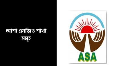 আশা এনজিও শাখা সমূহ