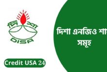 দিশা এনজিও শাখা সমূহ