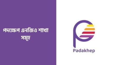 পদক্ষেপ এনজিও শাখা সমূহ