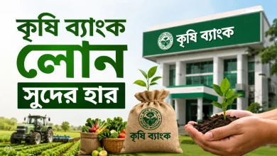 কৃষি ব্যাংক লোন সুদের হার