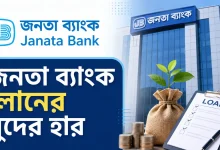 জনতা ব্যাংক লোনের সুদের হার